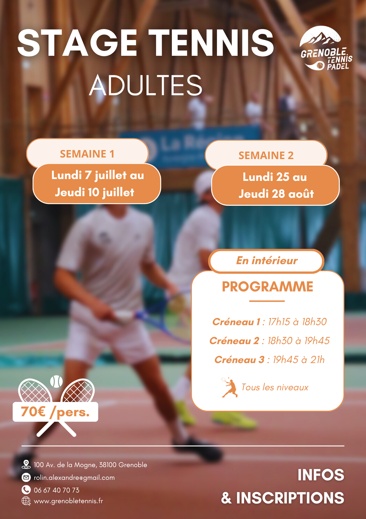 Stages Tennis