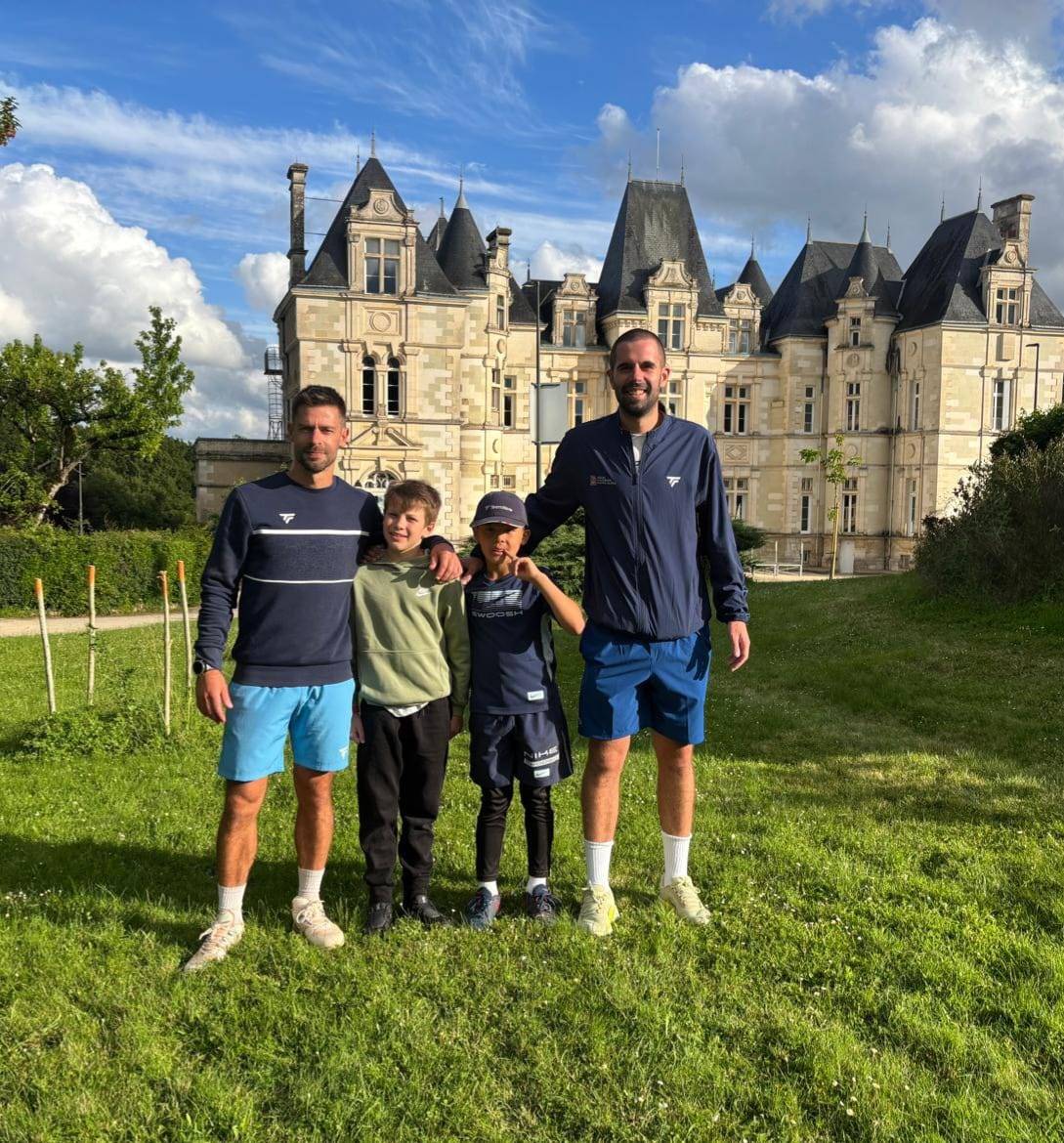 Matteo Rolland au stage national au CREPS de Poitiers